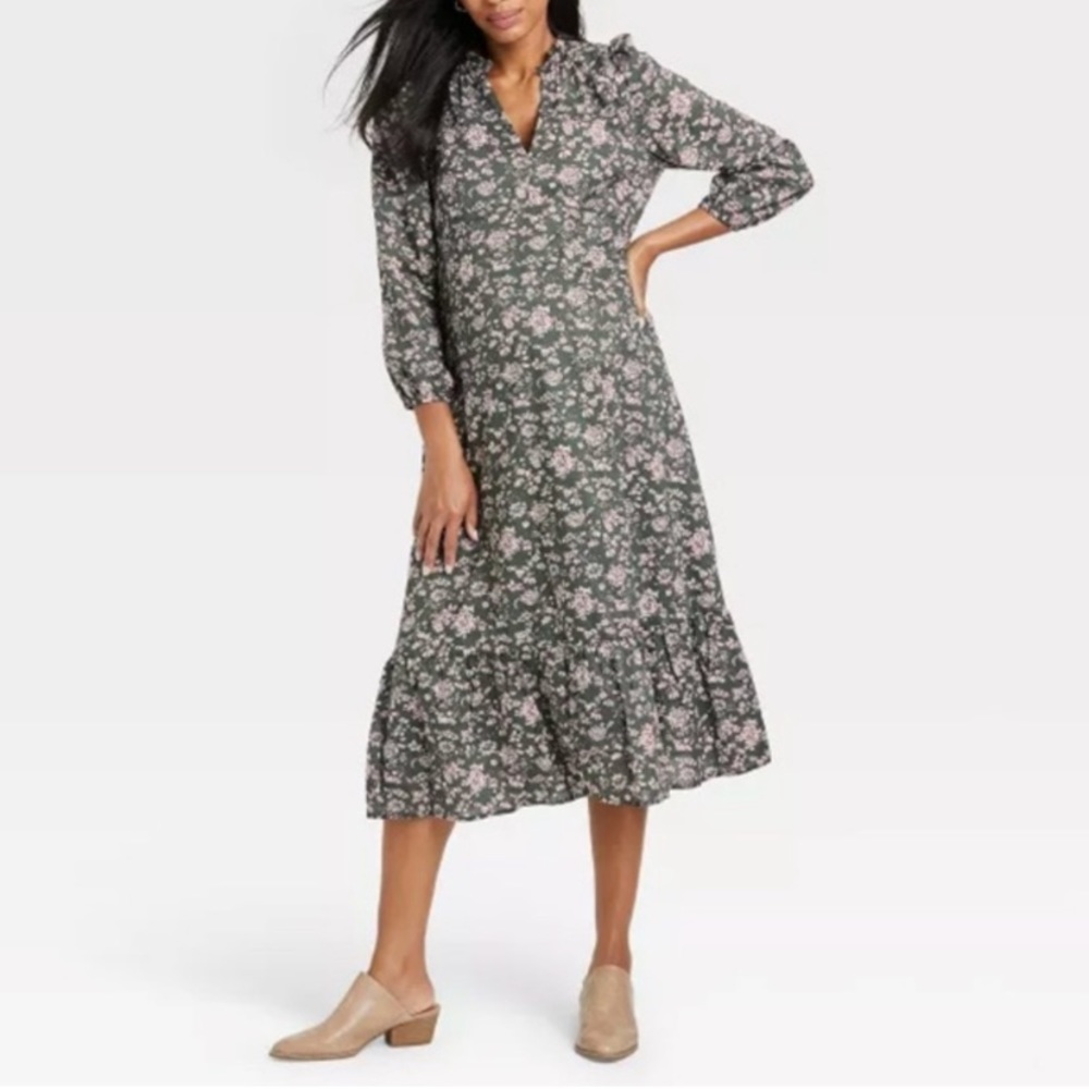 Midi Length Maternity Dress NWT